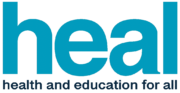 Health and Education for All (HEAL) logo