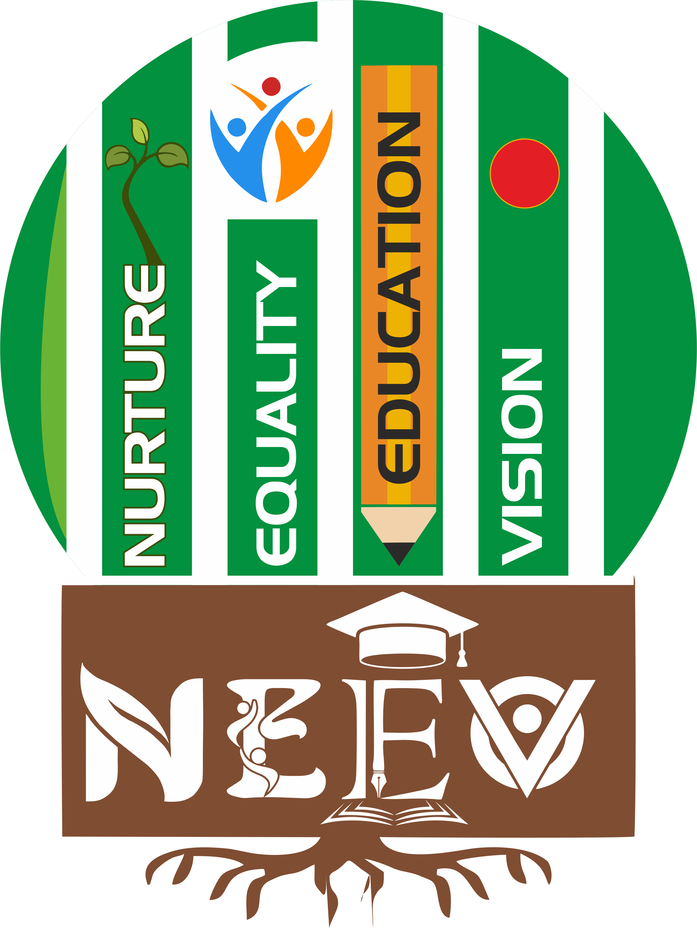 A Social Welfare Society for Nurture Equality Education and Vision Samiti logo